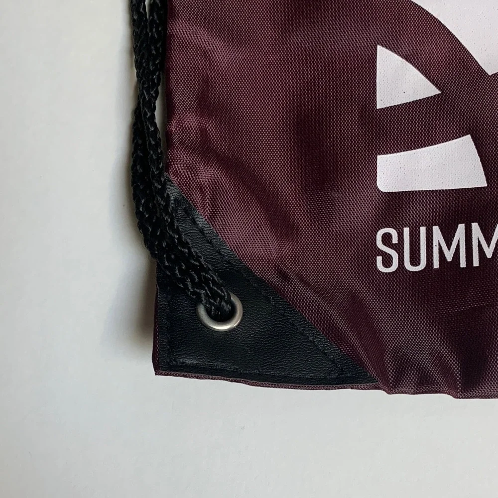 SIG Maroon Kids Drawstring Bag. Like new. Size: 13x16